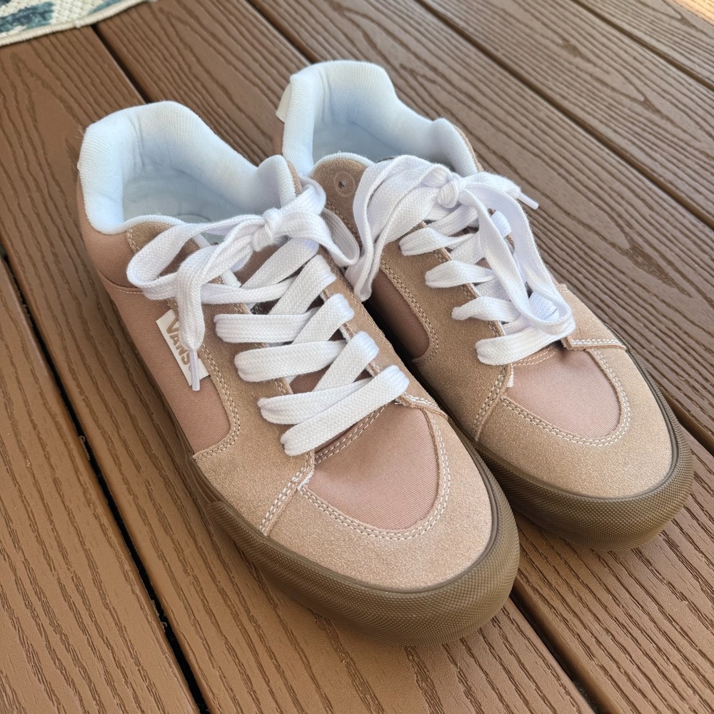 Vans Chukka Push Men's Size 11 Tonal Sepia Tan Brown NEW Canvas Suede